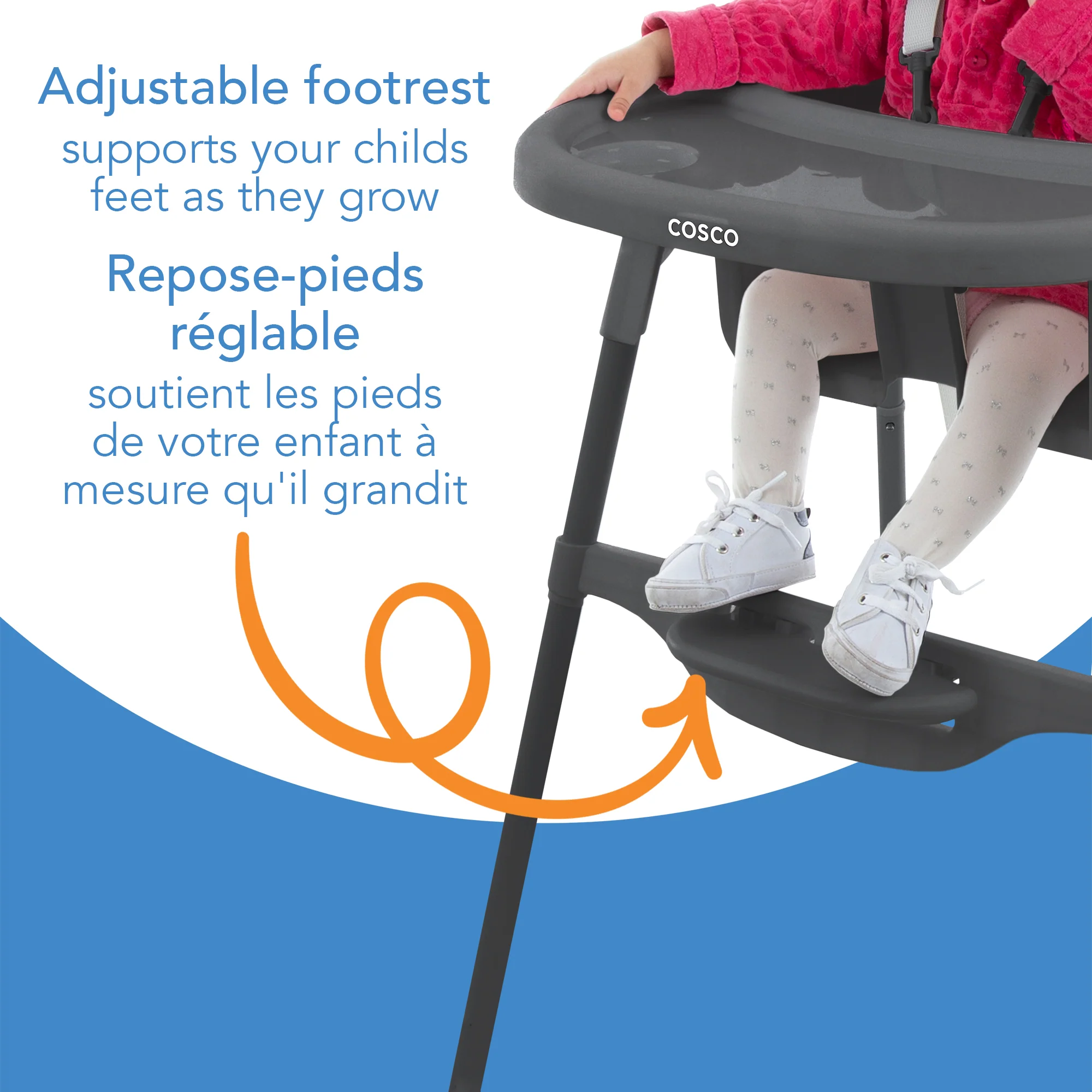 Chaise Haute Cantine - Gris – Image 6