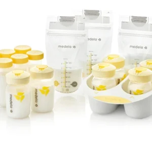 Ensemble pour conservation de lait maternel