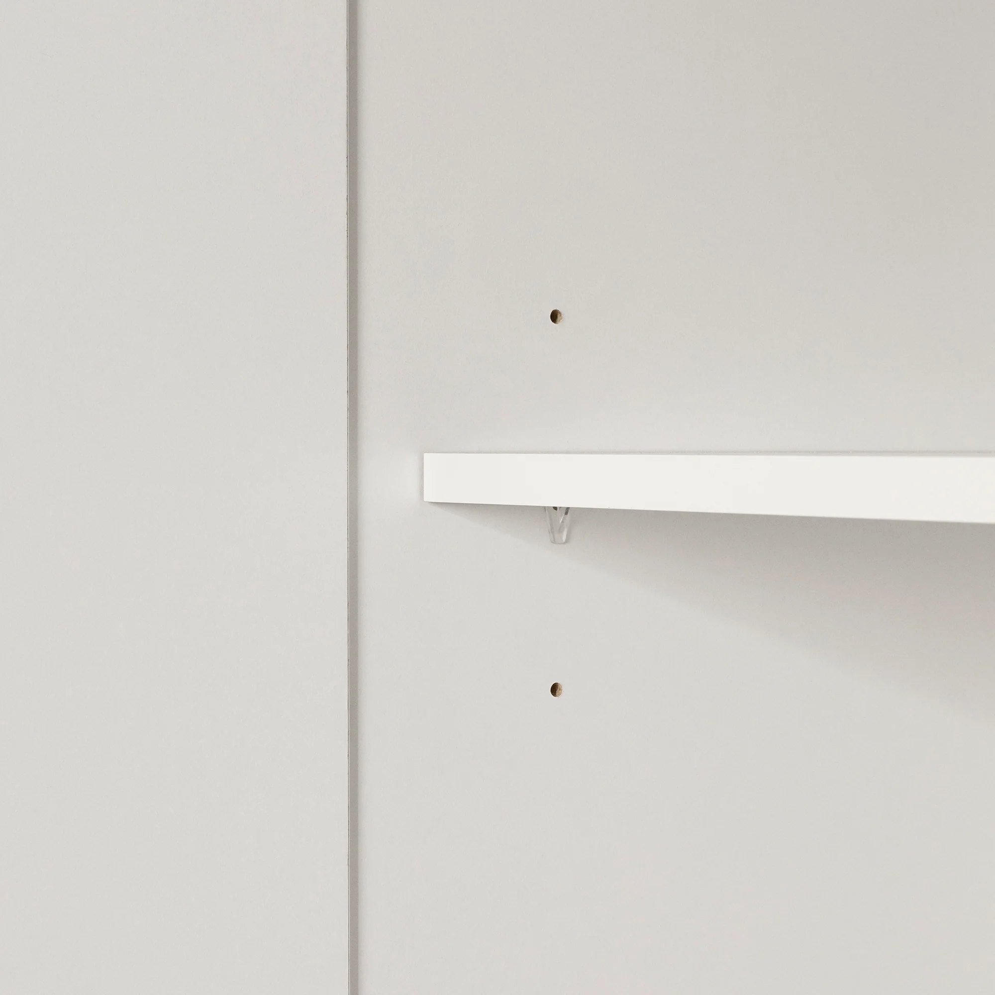 Armoire penderie avec portes et tiroir Acapella - Blanc – Image 2