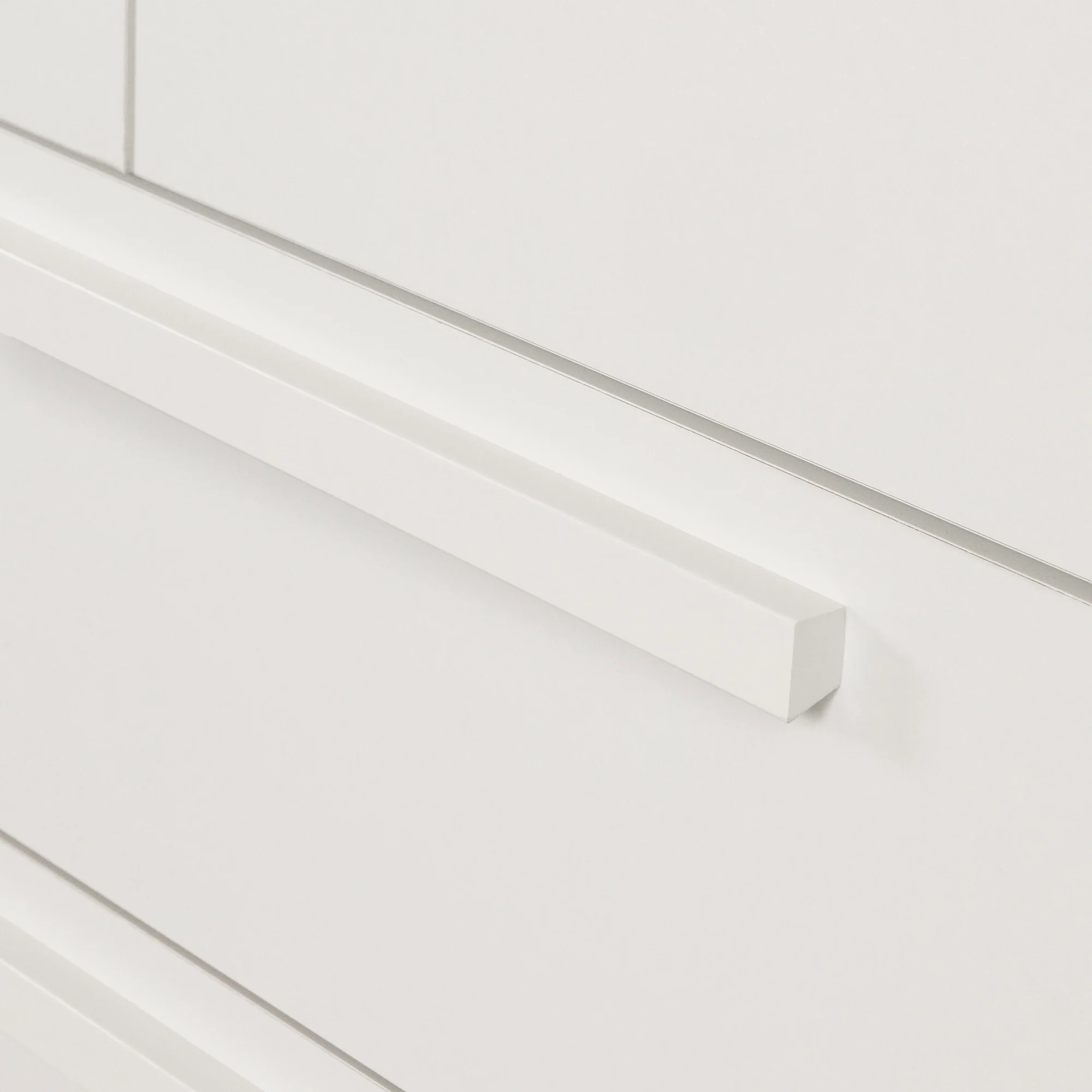 Armoire penderie avec portes et tiroir Acapella - Blanc – Image 3