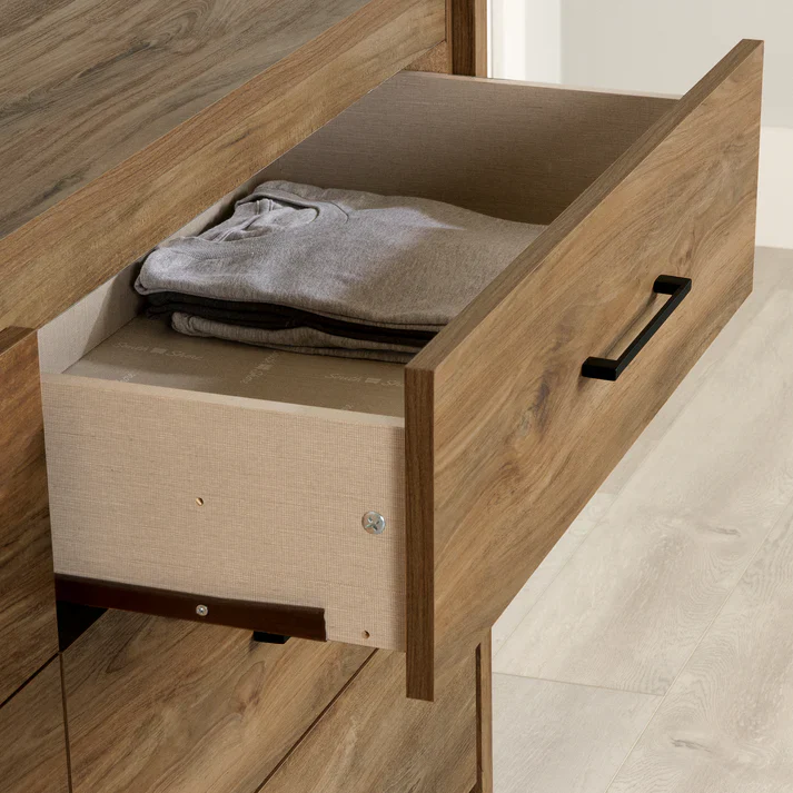 Bureau double 6 tiroirs Gravity - Natural Mango – Image 5