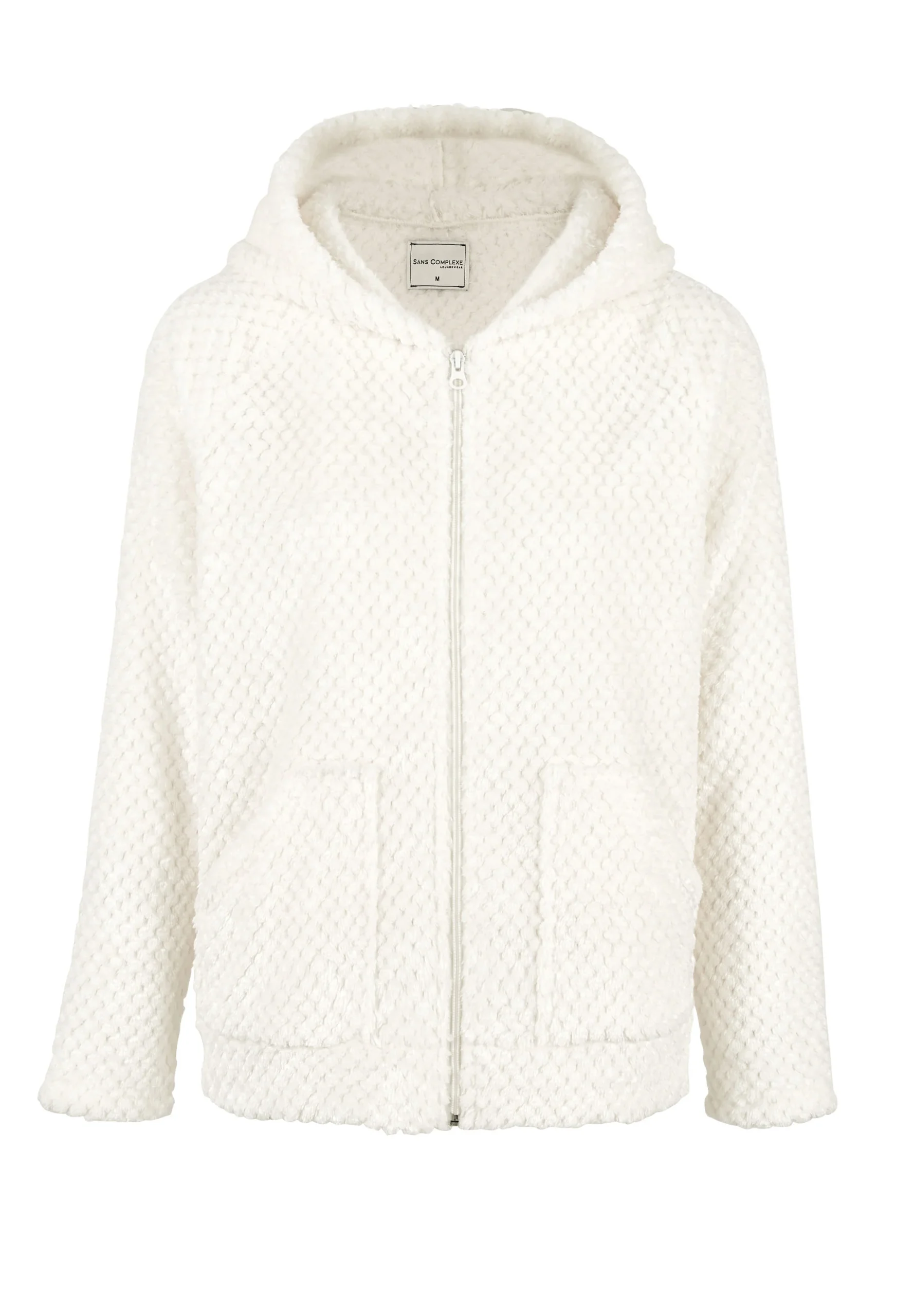 Gilet avec manches Hug Ivoire – Image 4