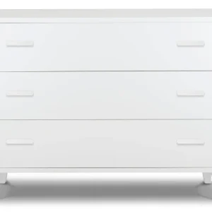 Commode 3 tiroirs Caravaggio - Blanc
