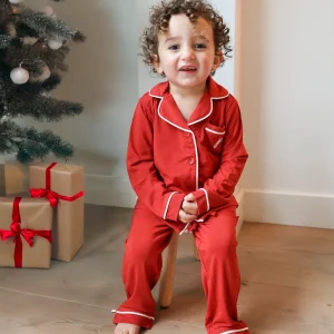 Children's PJ Set Red Heritage