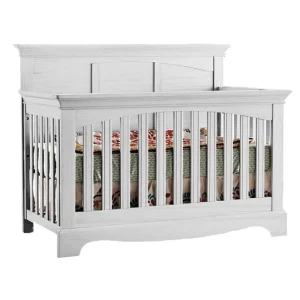 Ensemble bassinette et bureau double  Ragusa Vintage White