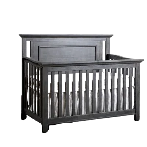 Ensemble bassinette et bureau double Como Tête Droite Distressed Granite