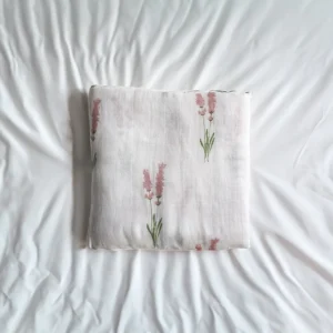Lavender Large Muslin Blanket