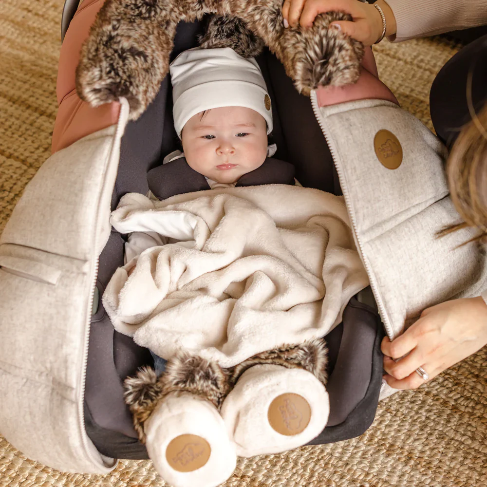 Coffret cadeau Coulou 4 accessoires 0-6 mois- Crème – Image 3