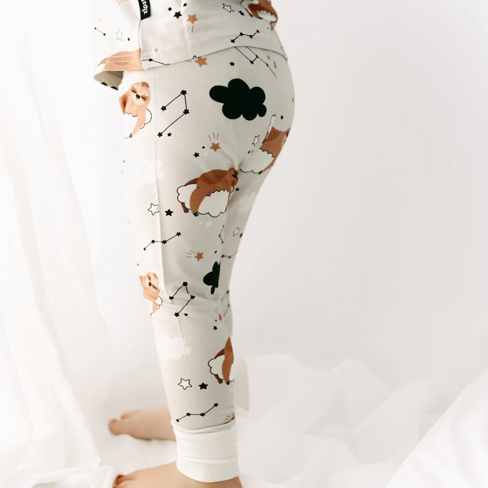 Children's PJ Set Sloth – Image 5