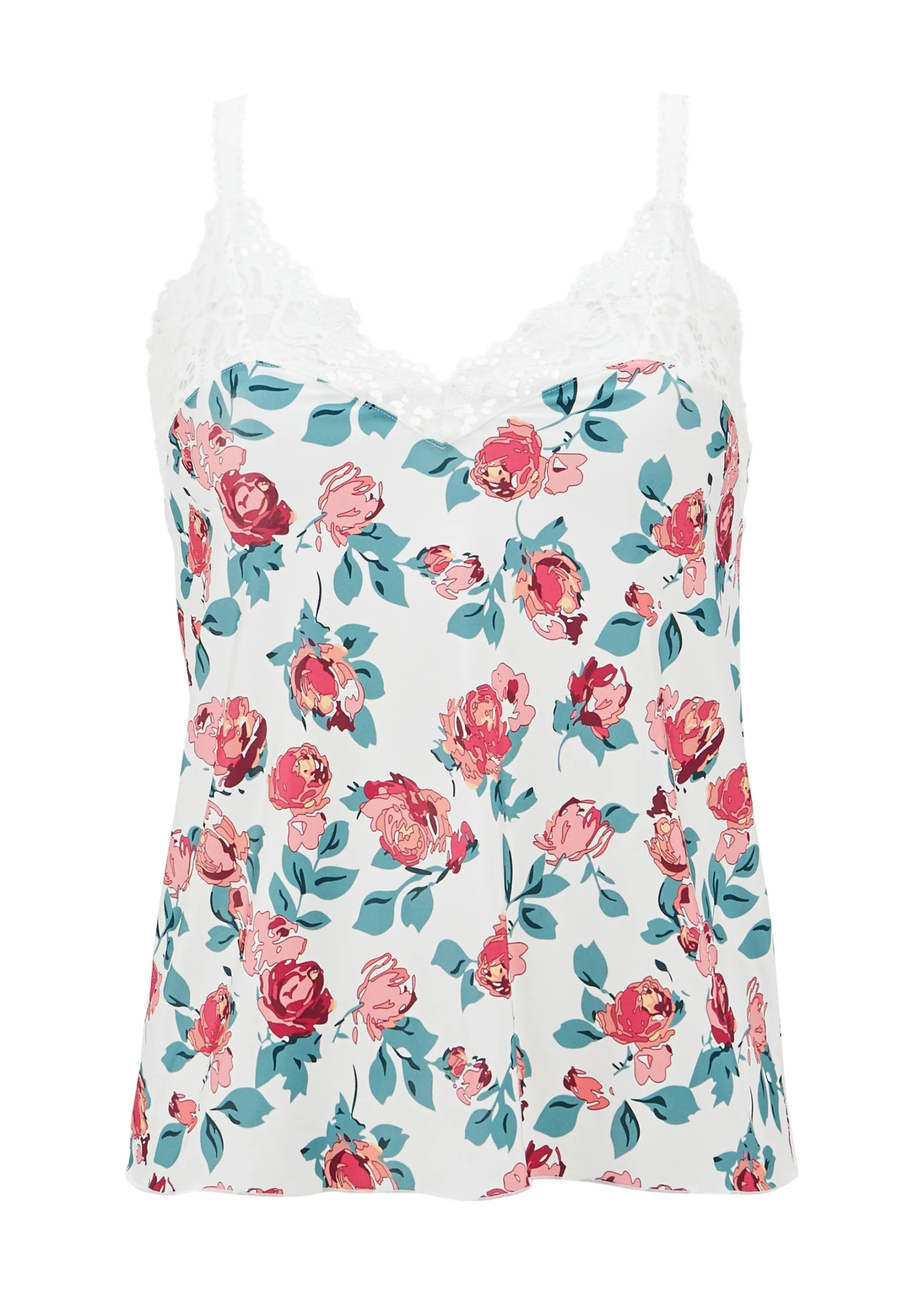 Caraco Tiffany Imprimé Floral Rose & Ivoire – Image 5