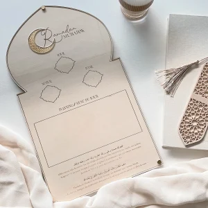 Tableau Ramadan Menu