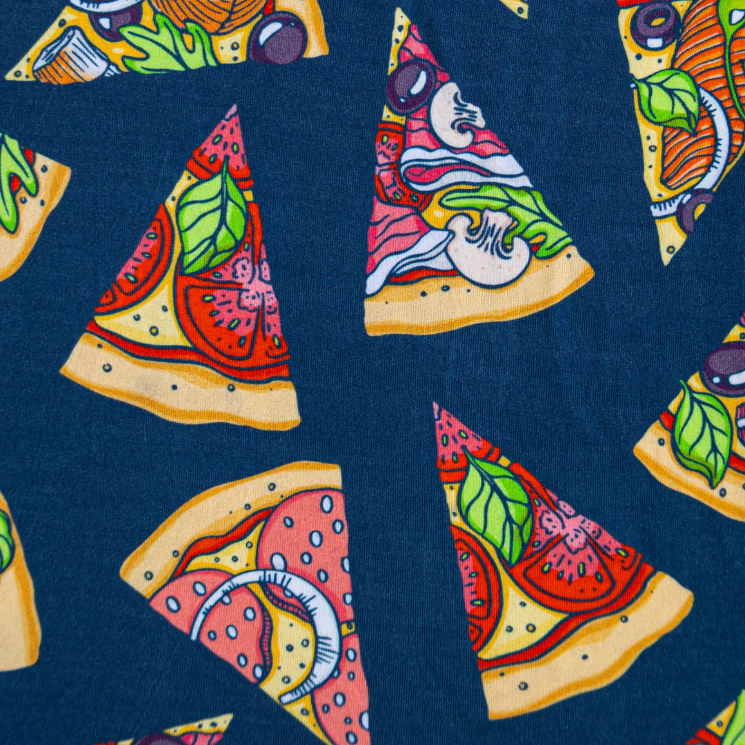 Children's PJ Set Pizza – Image 4