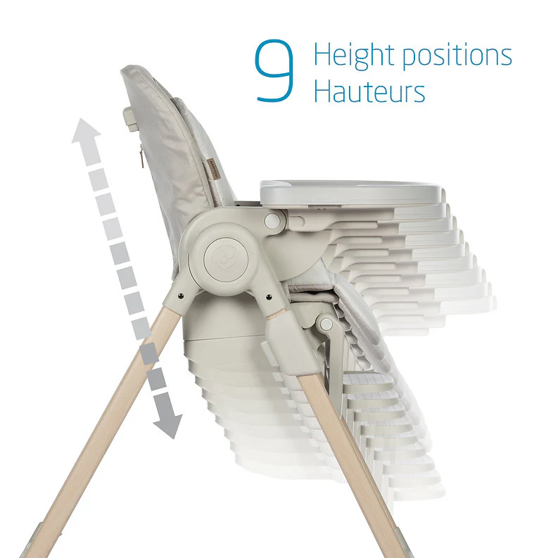 Chaise-haute Minla - Avoine Classique – Image 4