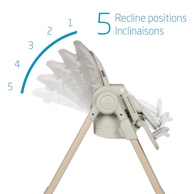 Chaise-haute Minla - Avoine Classique – Image 5