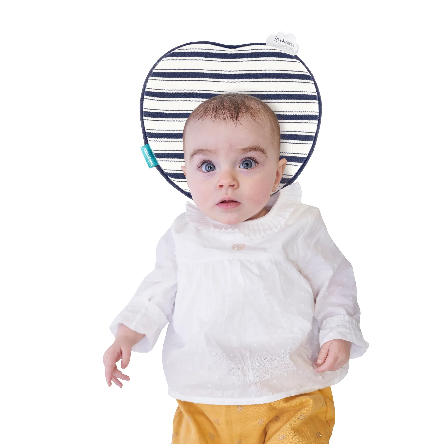 Appuie-tête pour bébé Lovenest - Marine – Image 4
