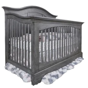 Ensemble bassinette et bureau double Enna Granite