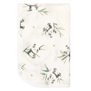 Serviette à capuchon en bambou - Pandas