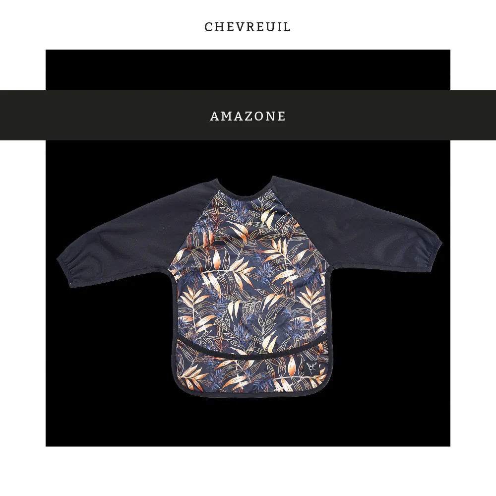 Bavoir avec manches - Amazone