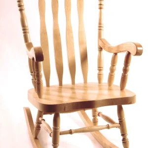 Chaise berçante traditionnelle en bois 50 - Choix de bois