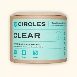 Cure 1 à 3 mois pour l'acné hormonale - Clear Circles