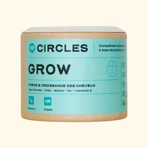 Cure pour favoriser la pousse des cheveux - Grow Circles