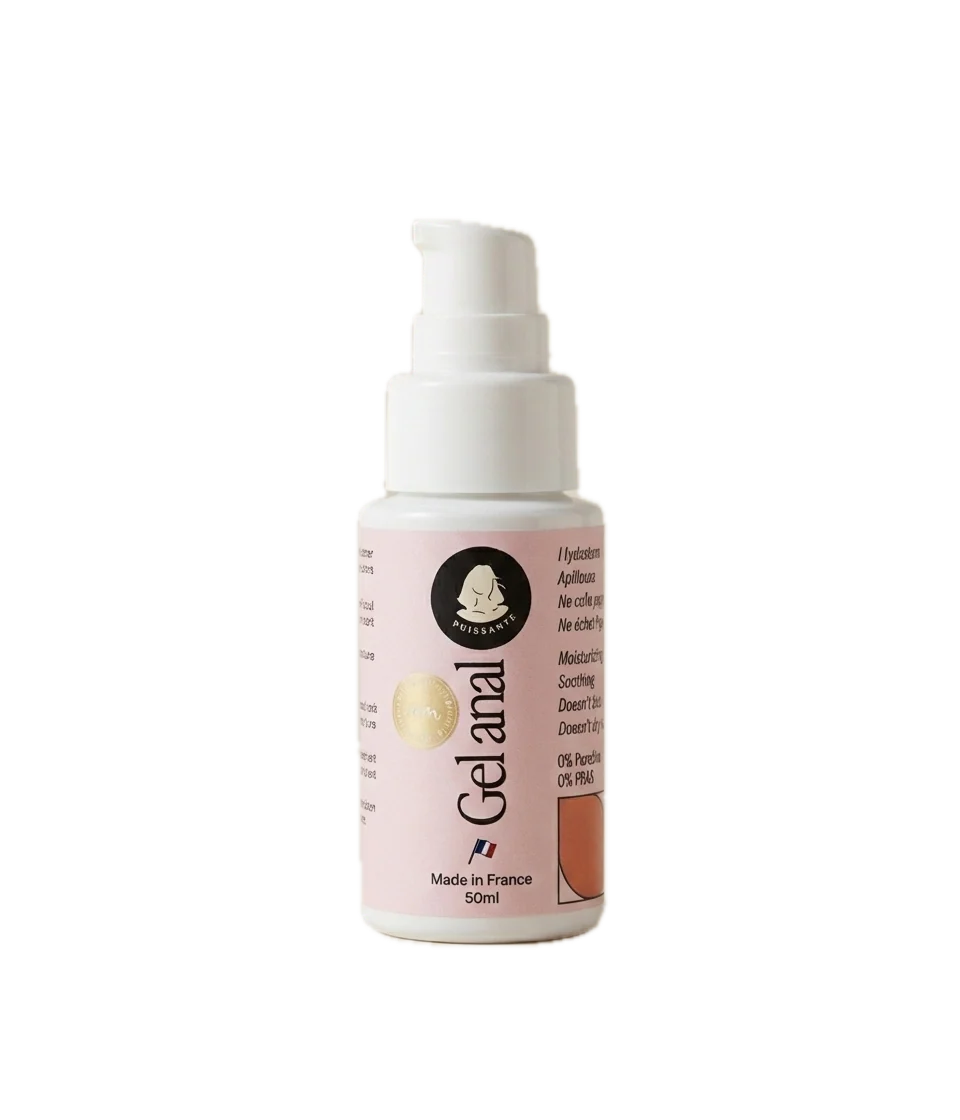 Lubrifiant anal 100% naturel, hydratant et apaisant – Lubrifiant intime Puissante