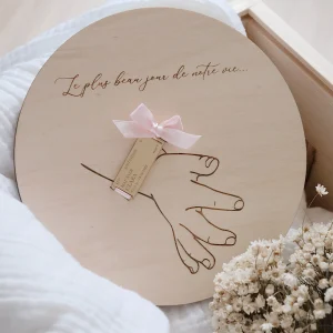 Carte bracelet de naissance