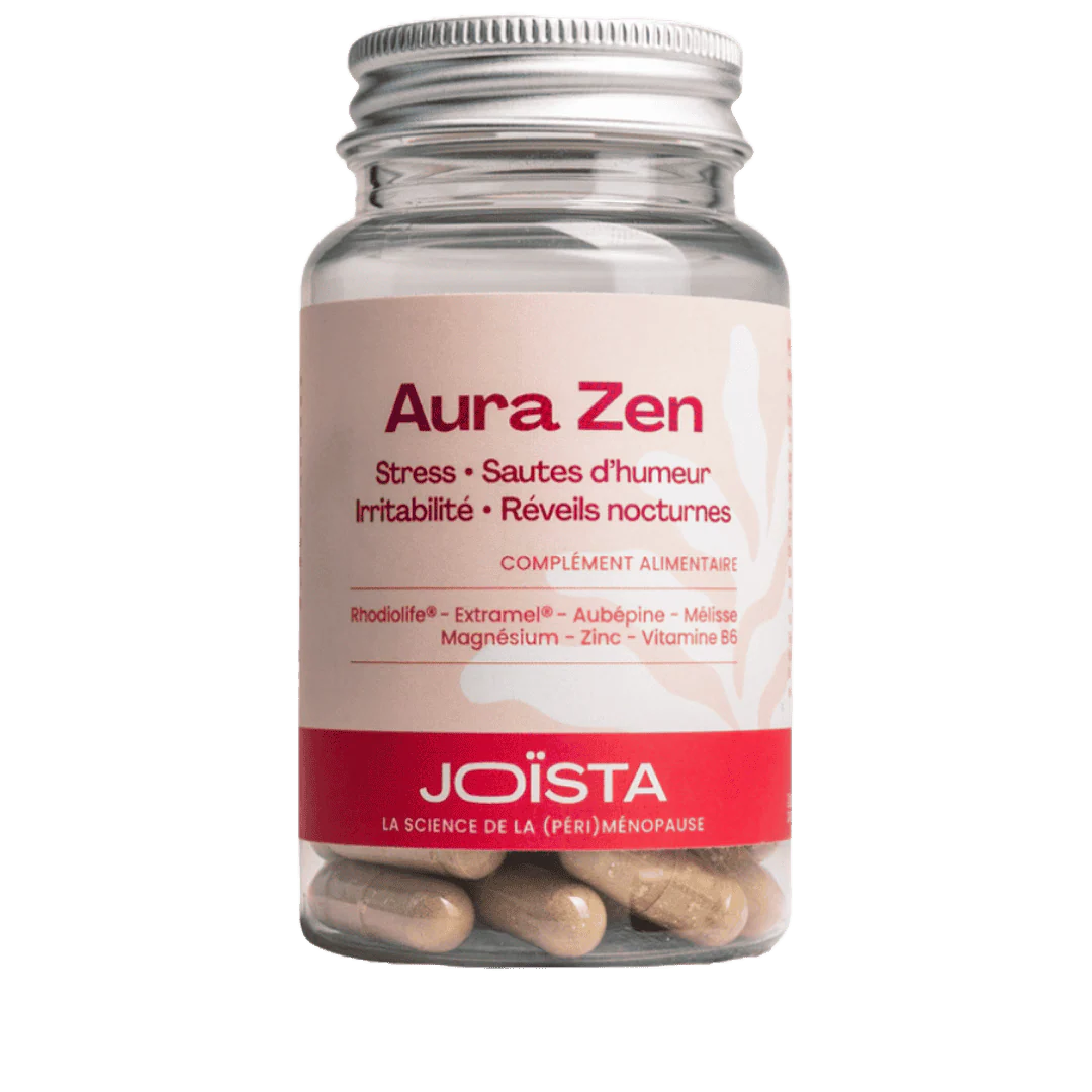 Compléments périménopause qui régule l'humeur - Aura Zen Joista