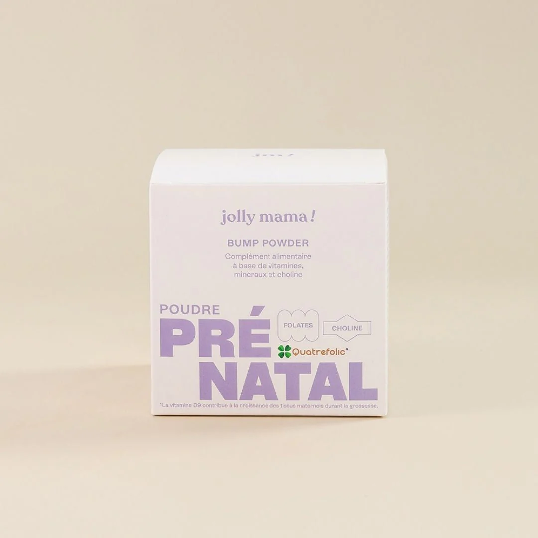 Vitamines prénatales à boire - Goût pêche - Bump Powder Jolly Mama – Image 2