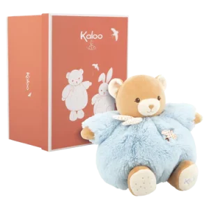 Peluche Ours Bleu Intemporel 25 cm