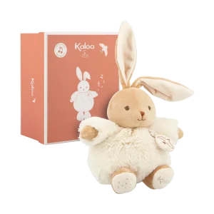 Peluche Lapin Musical Crème Intemporel 17cm