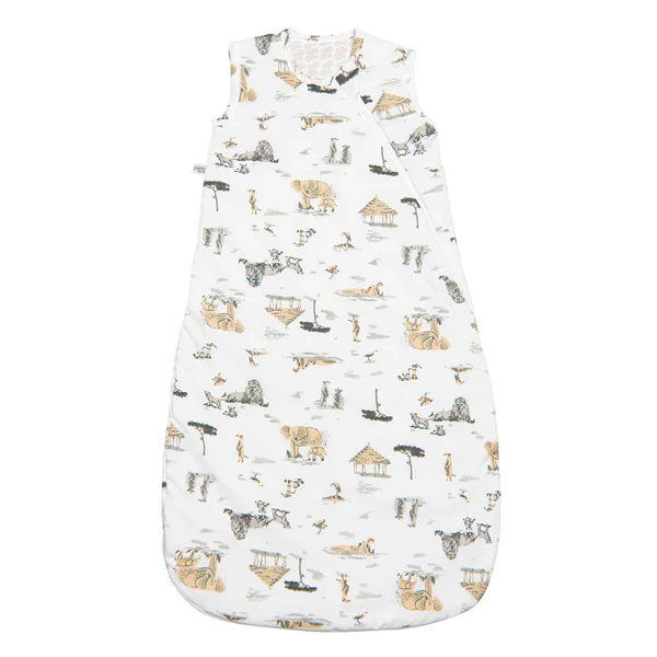 Sac de nuit en coton tissé - Safari (2 togs)