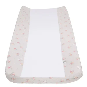 Housse pour matelas à langer - Fleurs