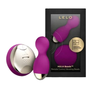 Boules de Geisha vibrantes & rotatives télécommandées - Lelo