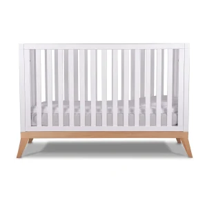 Bassinette classique Donatello - Blanc et Naturel