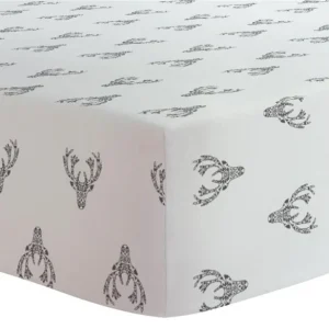 Drap contour pour lit de bébé - Chevreuil