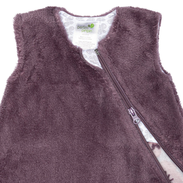 Sac de nuit en peluche - Raisin (1.5 togs) – Image 3