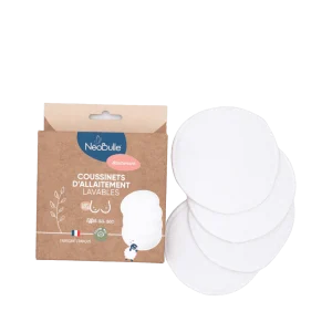 Coussinets d'allaitement en coton Bio x4 - Néobulle