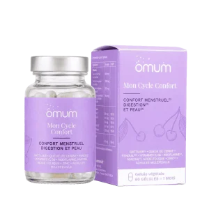 Compléments alimentaires SPM et confort menstruel - Omum