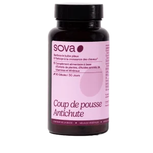 Cure anti-chute de cheveux - Compléments alimentaires - Sova