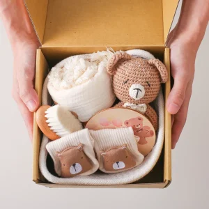 Cadeau naissance bébé - Ourson Douceur