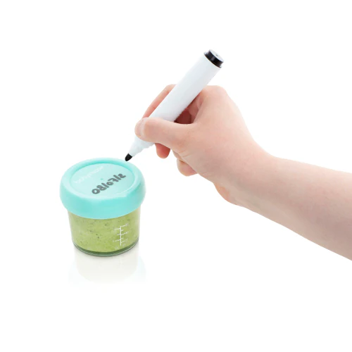 Ensembles de contenants de conservation pour aliments pour bébés en verre – Image 3