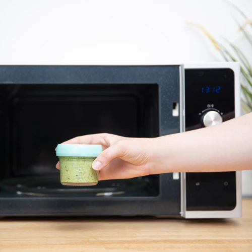 Ensembles de contenants de conservation pour aliments pour bébés en verre – Image 4