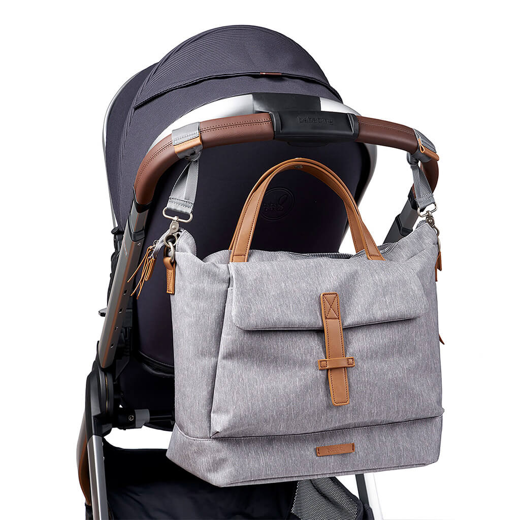 Sac à couches Erin -Gris chiné – Image 4