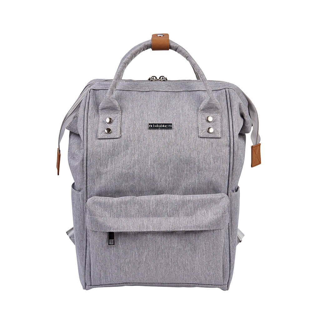 Sac à couches - Gris chiné – Image 5