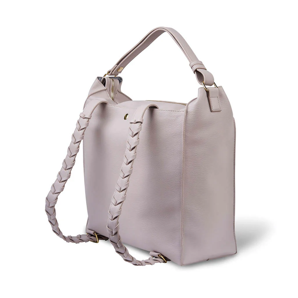 Sac à couches Lucia - Gris blush – Image 7