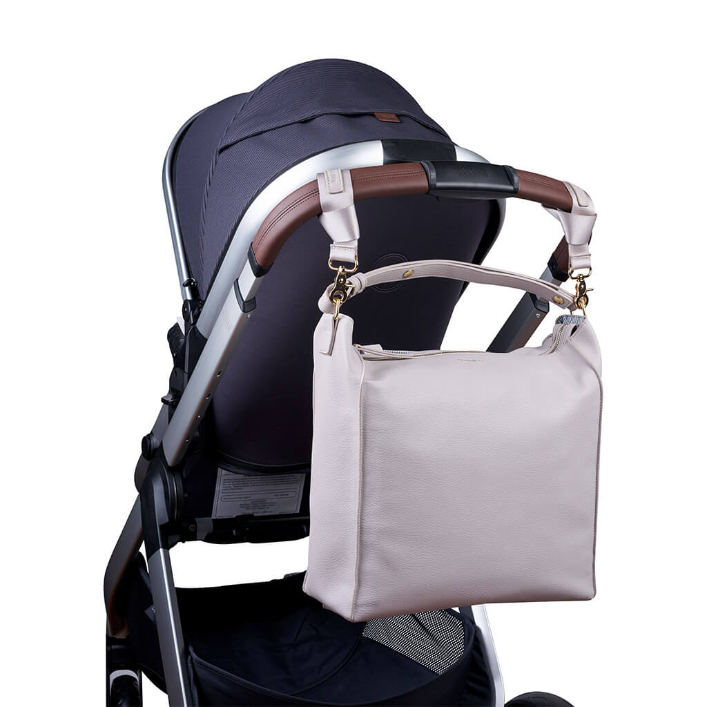 Sac à couches Lucia - Gris blush – Image 9