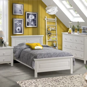 Mobilier 2 morceaux Juvénile Caleb Blanc