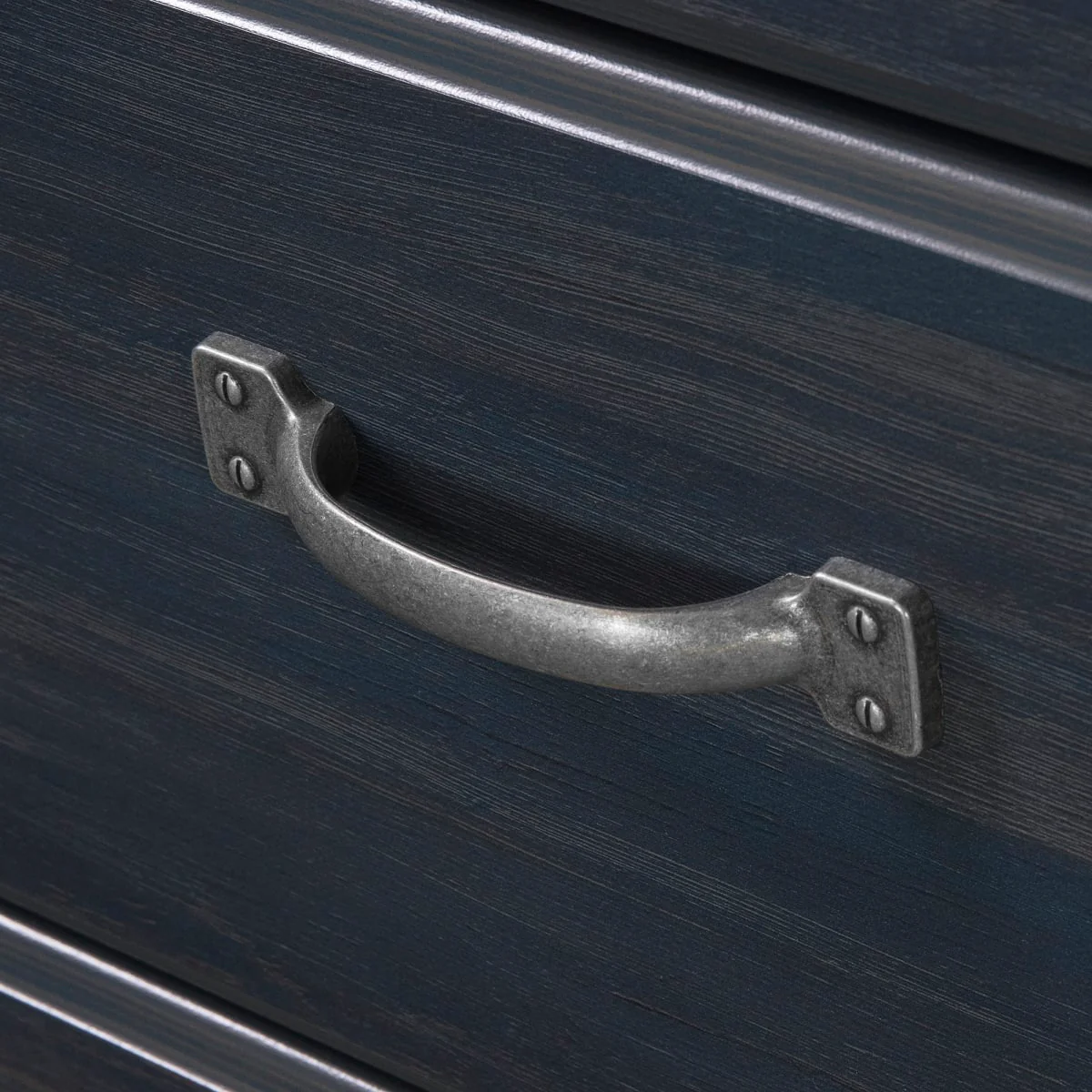 Ensemble lit matelot et tête de lit bibliothèque simple 39" Ulysses - Myrtille – Image 4