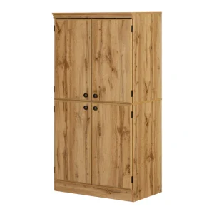 Armoire de rangement 4 portes Morgan- Nordik Oak